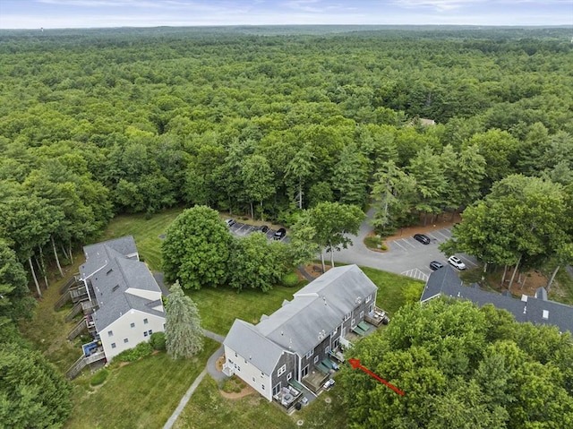 547 Washington St Unit B13, Pembroke, MA 02359 - bird's eye view of a heavily wooded area