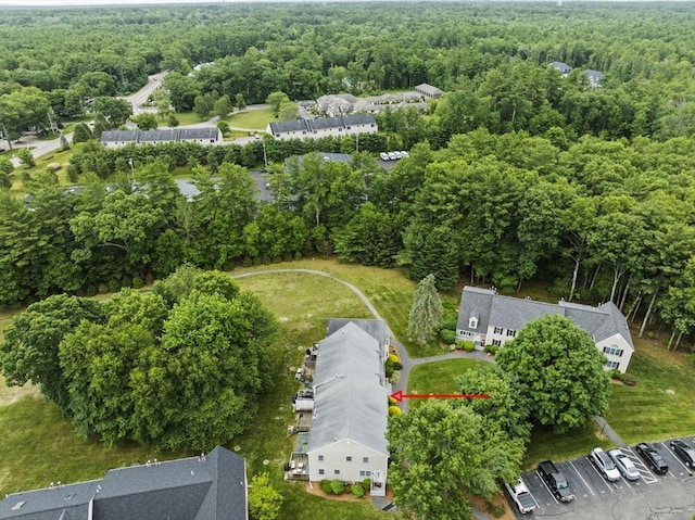 547 Washington St Unit B13, Pembroke, MA 02359 - bird's eye view of a forest
