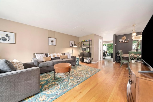547 Washington St Unit B13, Pembroke, MA 02359 - living room with light wood-style flooring