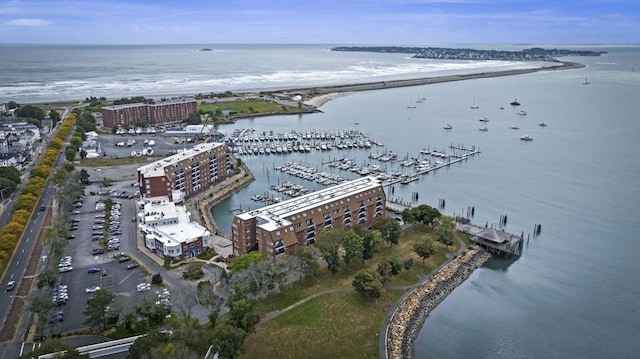 154 Lynnway Unit 309, Lynn, MA 01902 - bird's eye view of a nearby body of water and apartment complex / building