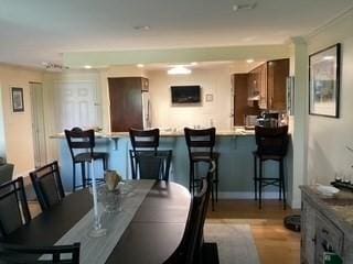 154 Lynnway Unit 309, Lynn, MA 01902 - dining area with wood finished floors