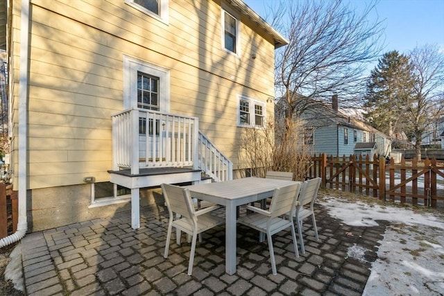 exterior space featuring a patio area