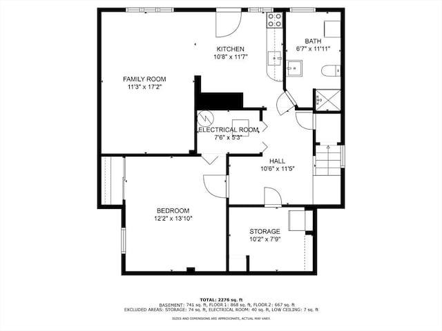 floor plan / room layout