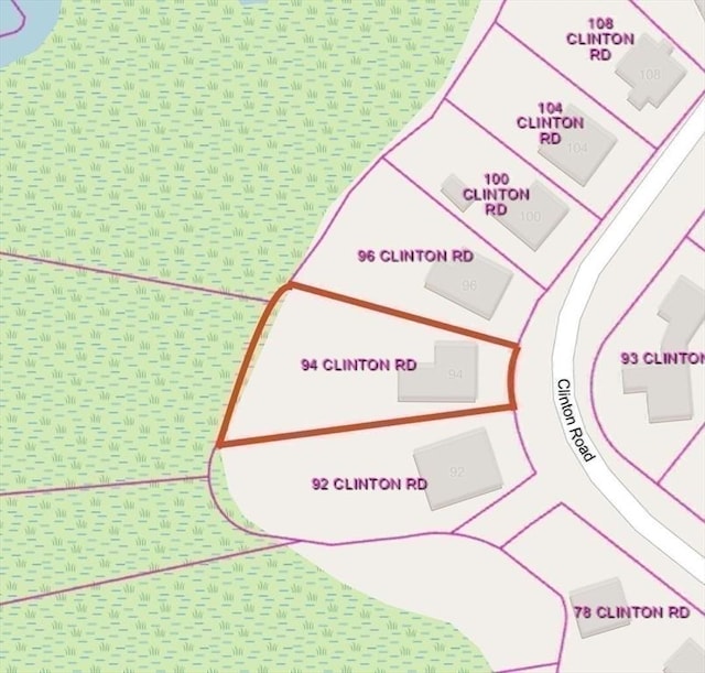 94 Clinton Rd, Weymouth, MA 02189 - parcel map