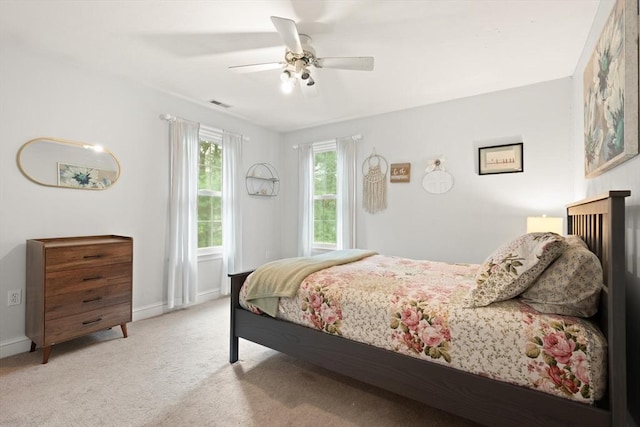 45 Anselm Way, Sudbury, MA 01776 - carpeted bedroom featuring baseboards and ceiling fan