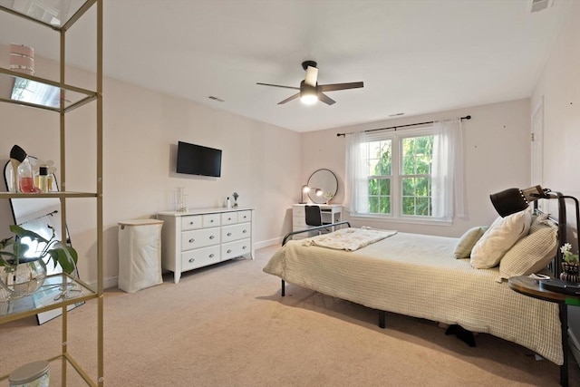 45 Anselm Way, Sudbury, MA 01776 - carpeted bedroom featuring baseboards and ceiling fan