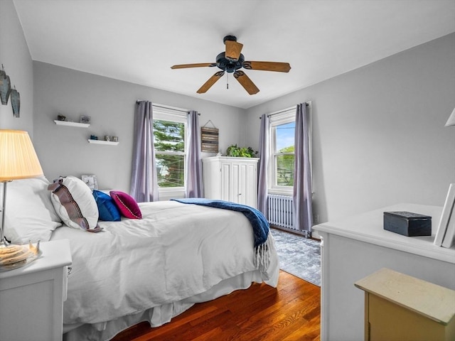 28 Albano St, Boston, MA 02131 - bedroom featuring wood finished floors and ceiling fan