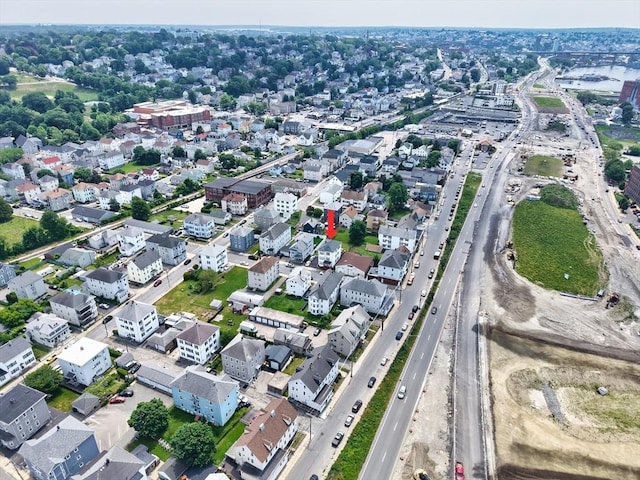 101 Cory St, Fall River, MA 02720 - aerial overview of property's location featuring a major roadway