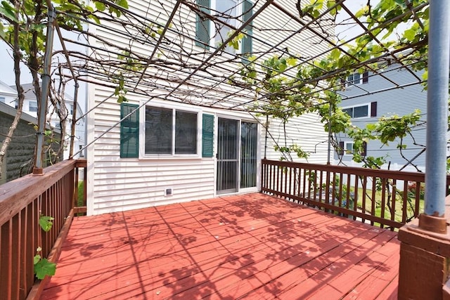 101 Cory St, Fall River, MA 02720 - view of wooden terrace