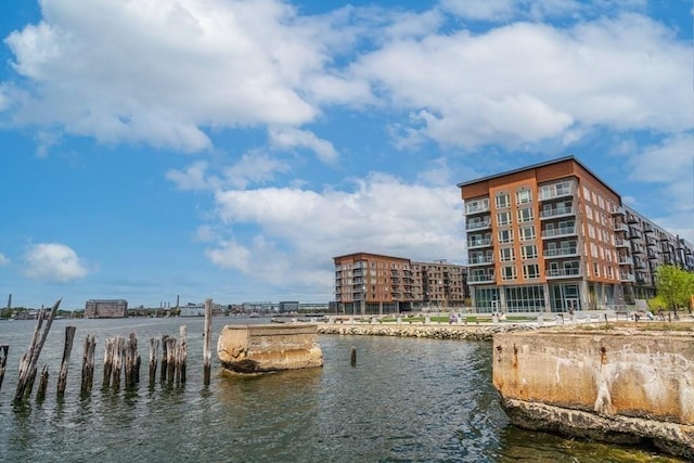property view of water