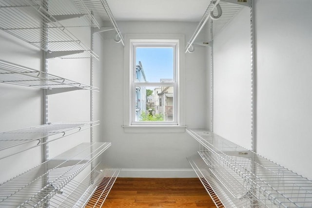 33 Century St Unit 3, Somerville, MA 02145 - walk in closet featuring wood finished floors