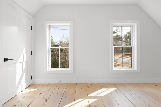 540 S Orleans, Orleans, MA 02653 - bonus room featuring vaulted ceiling, healthy amount of natural light, and hardwood / wood-style floors