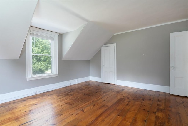 1 Commonwealth Ave, Sturbridge, MA 01518 - bonus room featuring lofted ceiling and hardwood / wood-style flooring