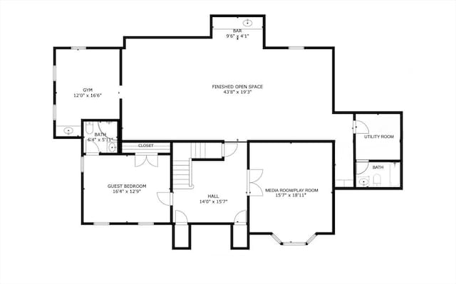 16 Grace Rd, Newton, MA 02459 - property floor plan