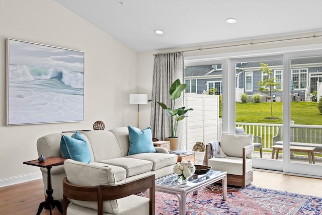 5 Diane Ter Unit 5, Scituate, MA 02066 - living room featuring wood finished floors and recessed lighting