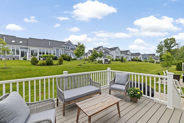 5 Diane Ter Unit 5, Scituate, MA 02066 - wooden terrace with a residential view and a yard