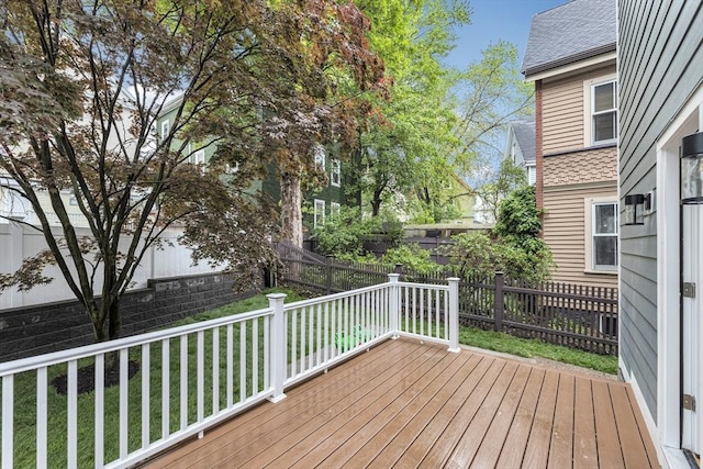 view of deck