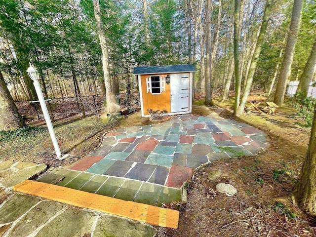 17 Brentwood Rd, Sudbury, MA 01776 - view of shed featuring fence