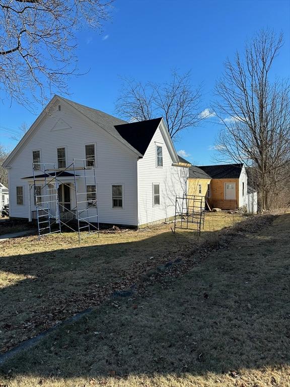 view of back of property