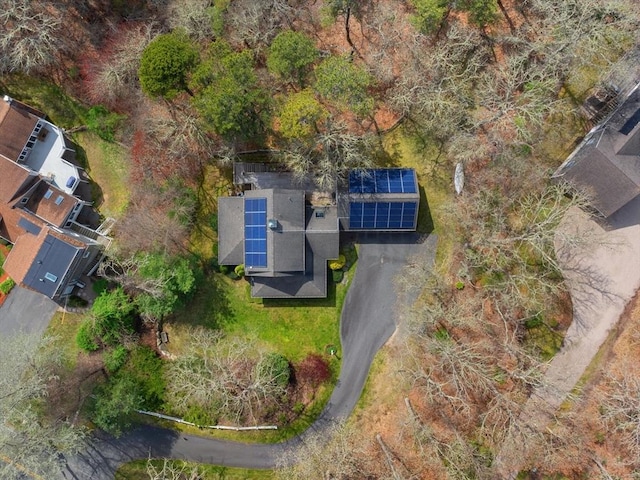 drone / aerial view