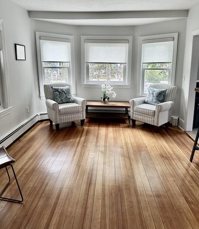 1 S Ave Unit 1, Hull, MA 02045 - living area featuring hardwood / wood-style floors