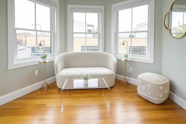 89 Prescott St Unit C, Boston, MA 02128 - sitting room with wood finished floors