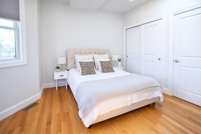 89 Prescott St Unit C, Boston, MA 02128 - bedroom with light wood finished floors and a closet