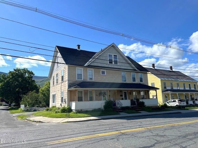 56-58 N Summer St, Adams, MA 01220 - view of front facade with covered porch