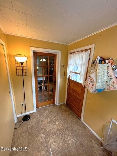 56-58 N Summer St, Adams, MA 01220 - entryway featuring ornamental molding and baseboards