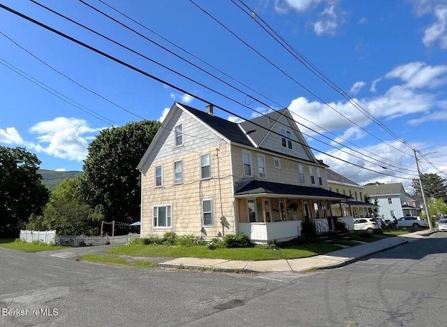 56-58 N Summer St, Adams, MA 01220 - view of home's exterior featuring a porch