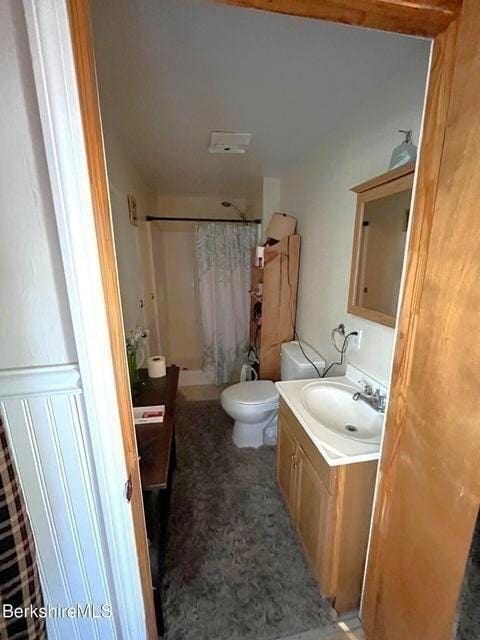 56-58 N Summer St, Adams, MA 01220 - bathroom with vanity and toilet