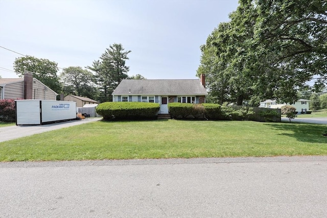 68 Partridge Dr, Brockton, MA 02301 - view of front of home featuring a front lawn