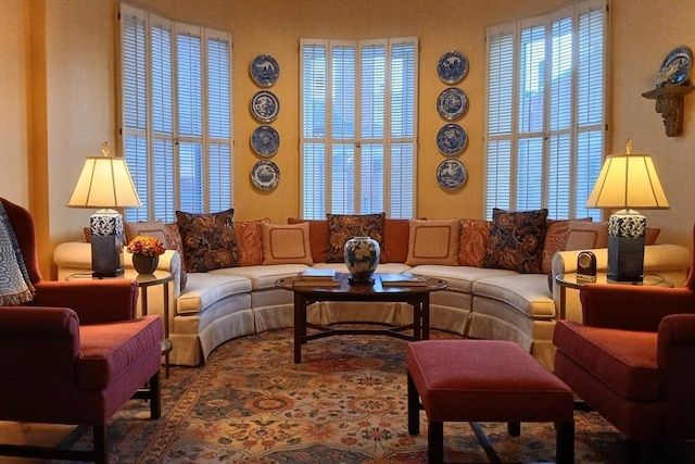 view of living room
