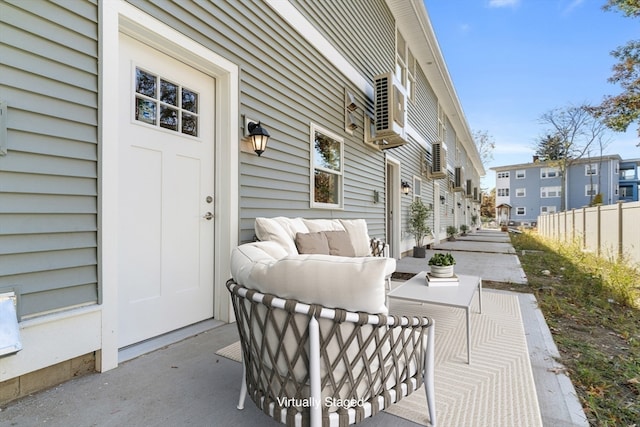 view of patio / terrace with an outdoor hangout area