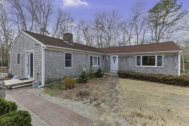 view of ranch-style house