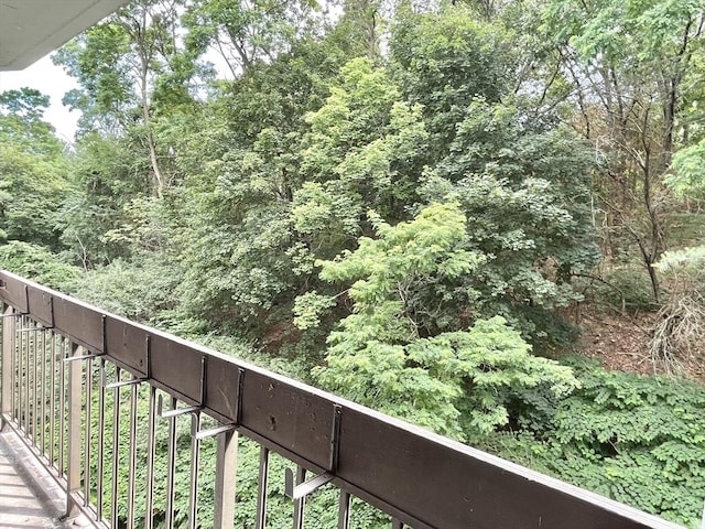 1500 Worcester Rd Unit 631, Framingham, MA 01702 - balcony featuring a view of trees