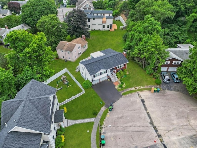 23 Harvard Cir, Needham, MA 02494 - aerial view of residential area
