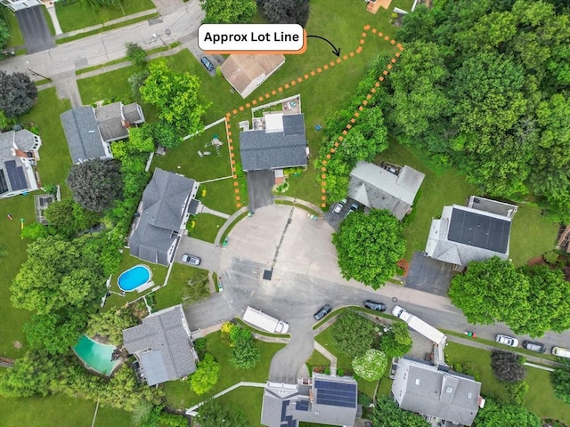 23 Harvard Cir, Needham, MA 02494 - aerial view of property's location with nearby suburban area