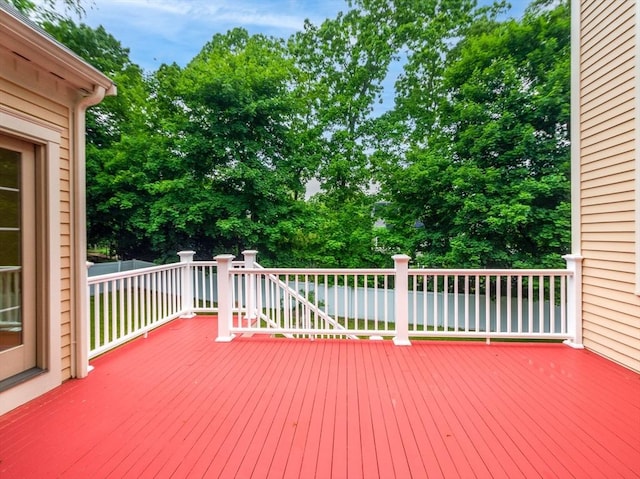 14 Nassau Dr, Winchester, MA 01890 - view of wooden deck