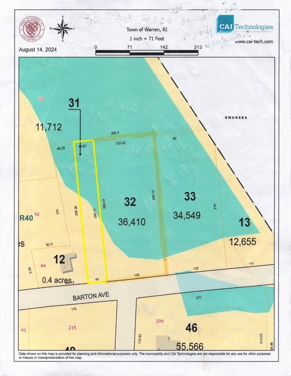 0 Barton, Warren RI, 02885 land for sale