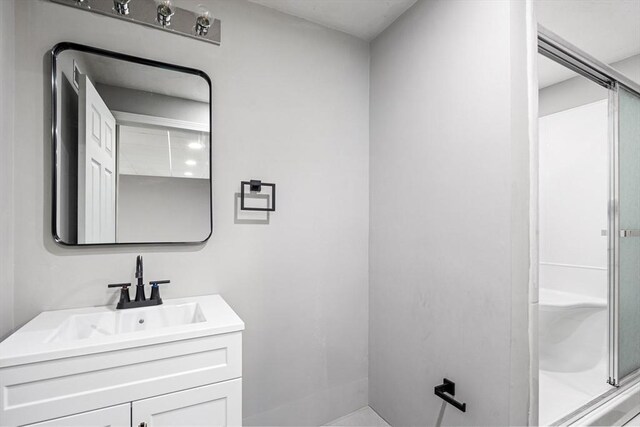 186 Chapel St, Abington, MA 02351 - bathroom with a shower stall and vanity