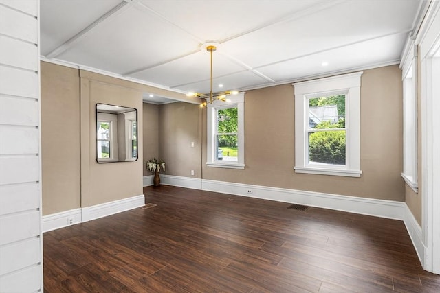 186 Chapel St, Abington, MA 02351 - unfurnished room featuring baseboards, plenty of natural light, wood finished floors, and recessed lighting