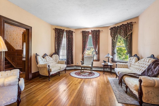 14 Franklin Ter, Boston, MA 02136 - living room with hardwood / wood-style floors and stairs