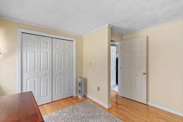 2 Spencer Way, Merrimac, MA 01860 - bedroom with baseboards, crown molding, and light wood-style floors