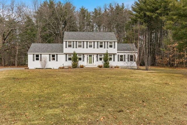 2 Spencer Way, Merrimac, MA 01860 - colonial house with entry steps and a front yard