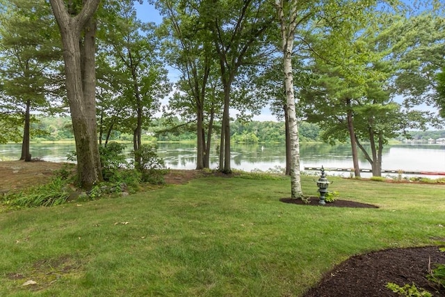 18 Hawkswood Ests Unit 18, Amesbury, MA 01913 - view of yard featuring a water view