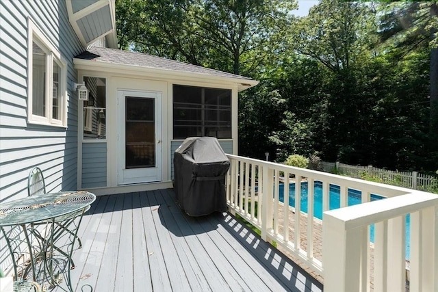 12 Coombs Cir, Newburyport, MA 01950 - wooden deck featuring grilling area