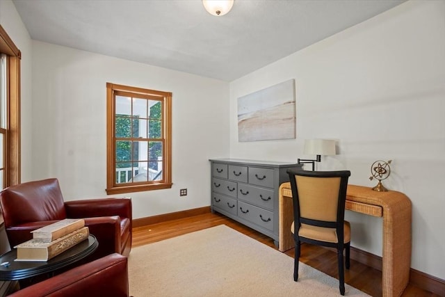 12 Coombs Cir, Newburyport, MA 01950 - office area with wood finished floors and baseboards