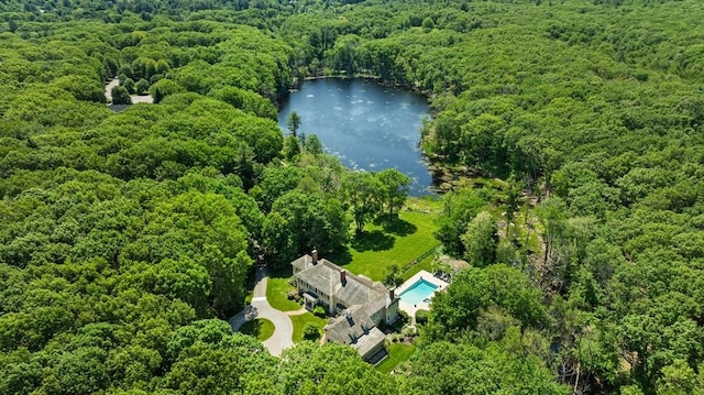 26 Longmeadow Dr, Westwood, MA 02090 - aerial view of a forest and a nearby body of water