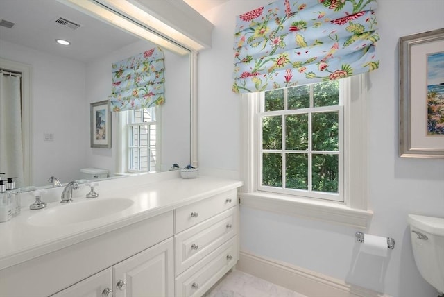 26 Longmeadow Dr, Westwood, MA 02090 - bathroom featuring vanity and marble finish flooring